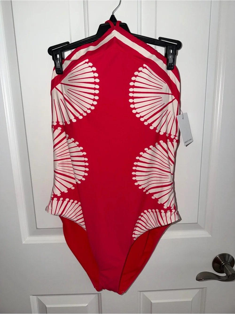 NWT Gibson & Latimer Energy Circles High Neck Halter One Piece Size Large